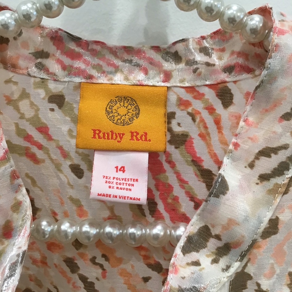 Shimmery Animal Printruby Rd. Top - image 8